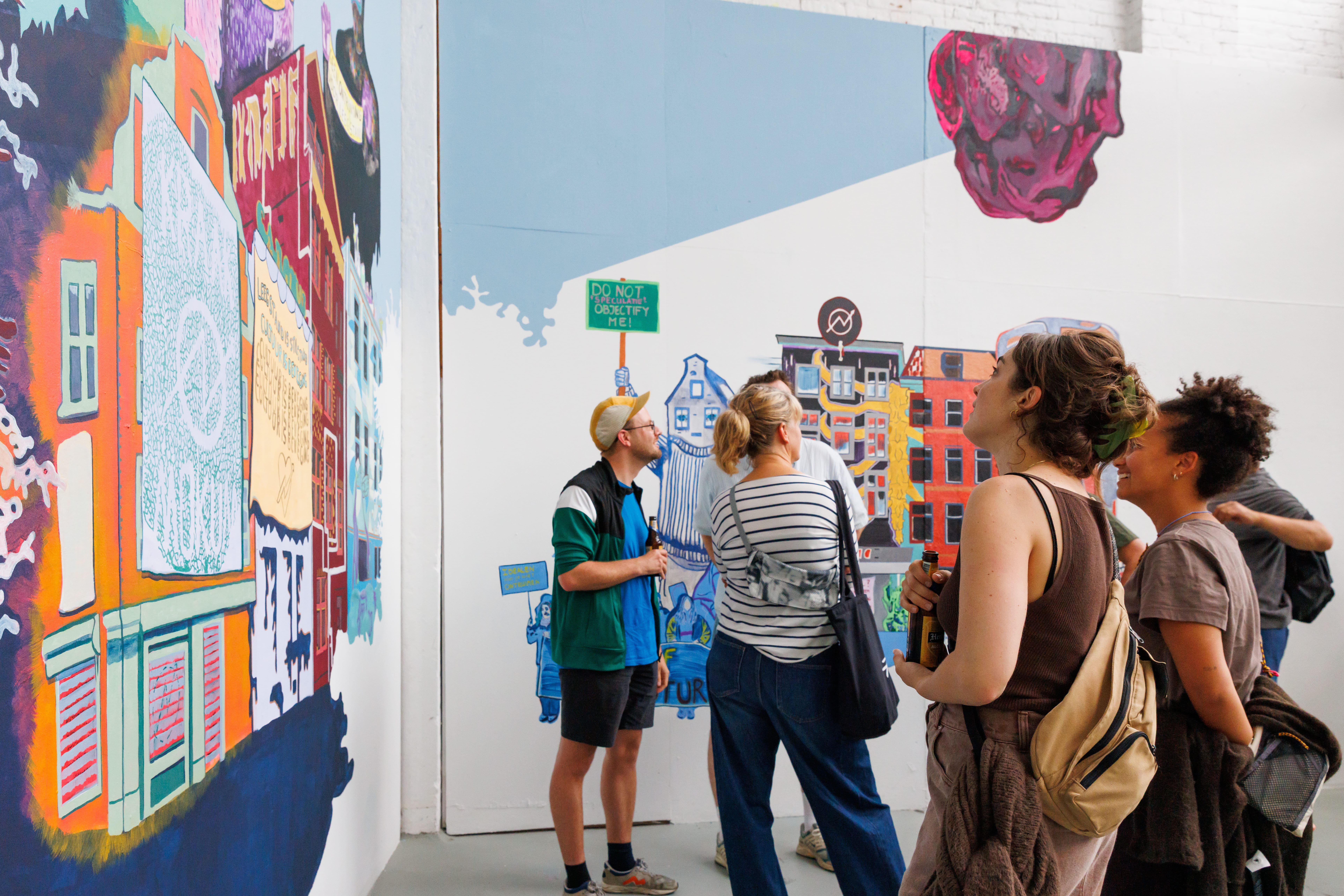 Finissage Claiming the City - A Squatters' Allegory