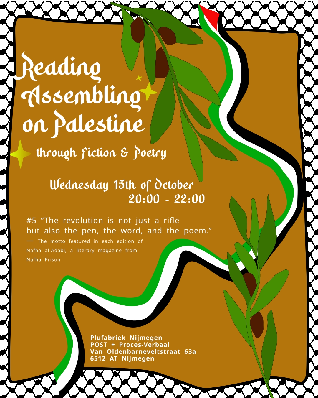 Reading Assembly on Palestine #5: Fiction and Poetry